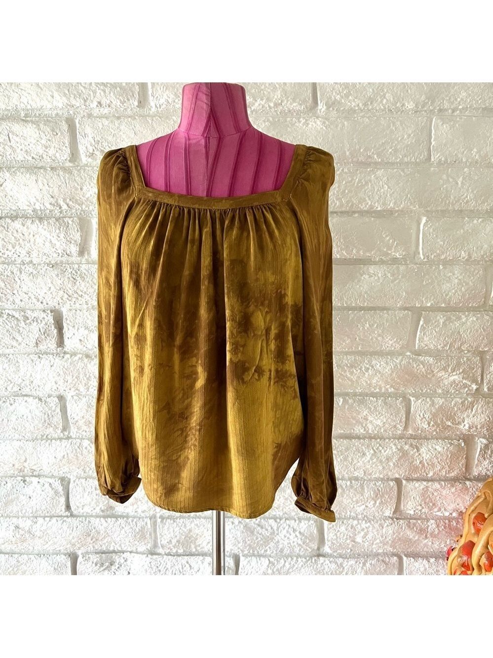 Olive Green Women's Top